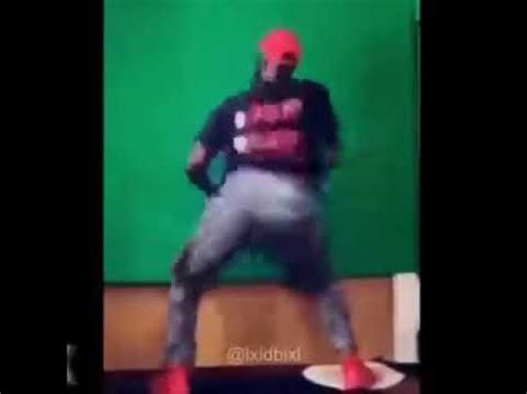 black man twerking